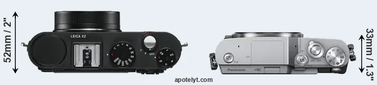Compare X2 versus GX800 top