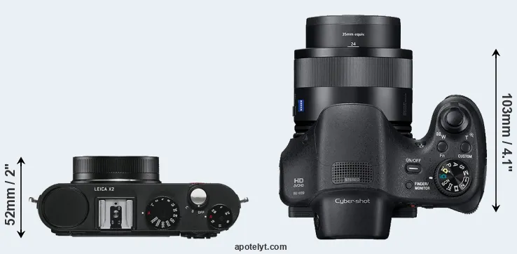 Compare X2 versus HX350 top