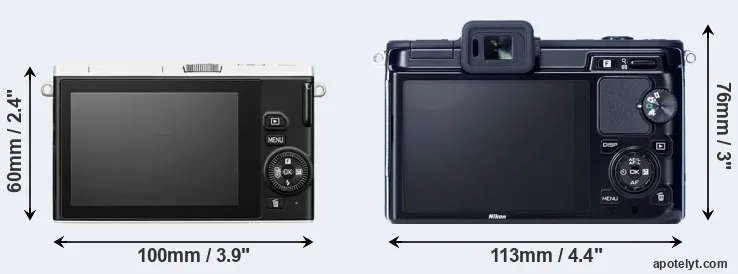 Comparison J4 or V1 rear