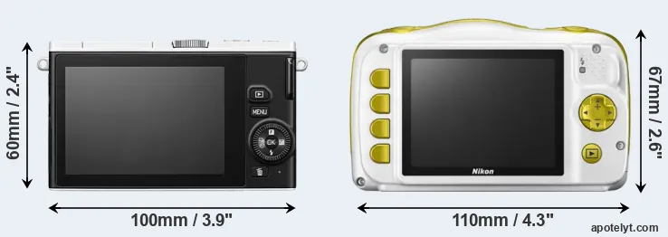 Comparison J4 or W150 rear