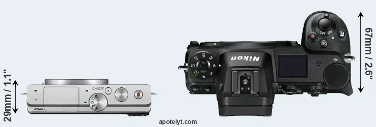 Compare J4 versus Z7 top
