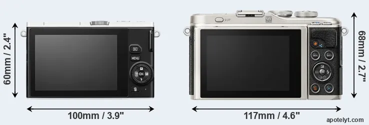 Comparison J4 or E-PL9 rear