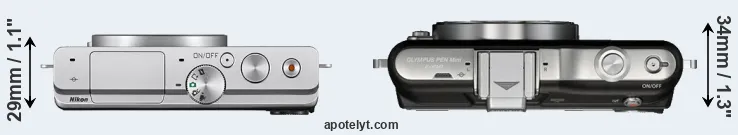 Compare J4 versus E-PM1 top