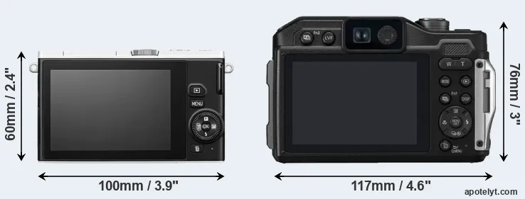 Comparison J4 or FT7 rear