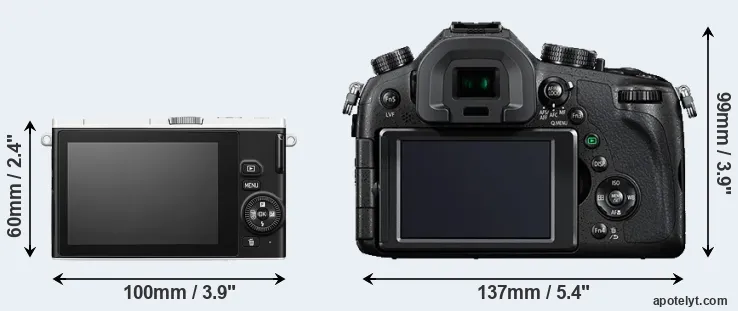 Comparison J4 or FZ1000 rear