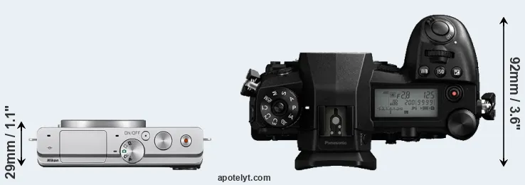Compare J4 versus G9 top