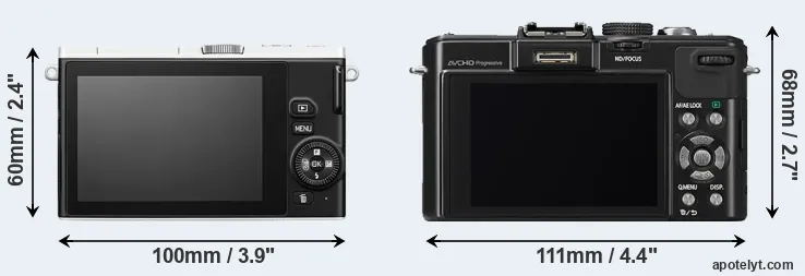 Comparison J4 or LX7 rear