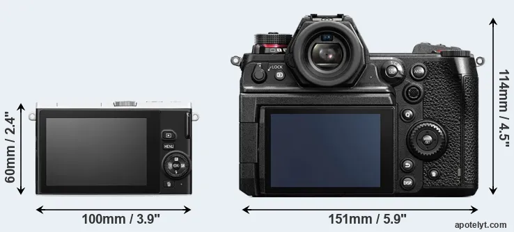 Comparison J4 or S1H rear
