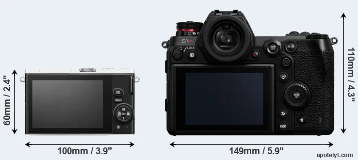 Comparison J4 or S1R rear