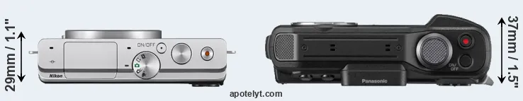 Compare J4 versus TS7 top