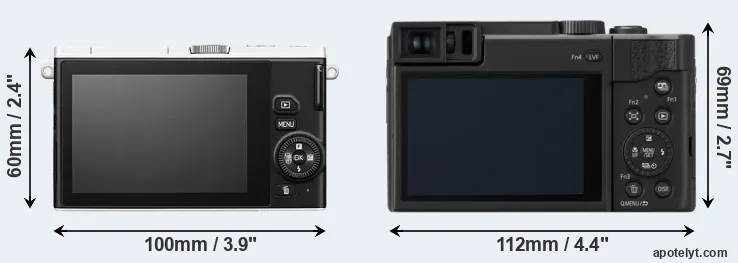 Comparison J4 or ZS80 rear