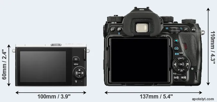 Comparison J4 or K-1 rear