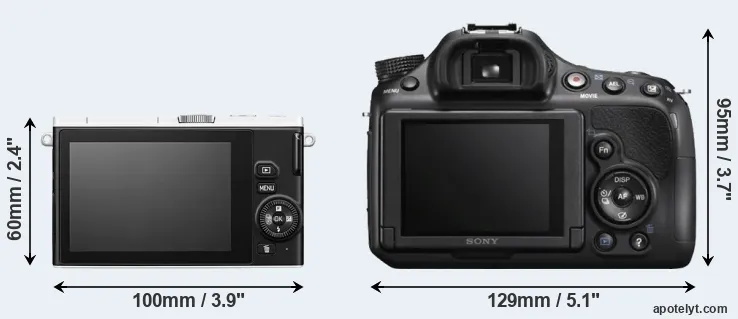 Comparison J4 or A58 rear