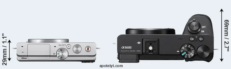 Compare J4 versus A6600 top