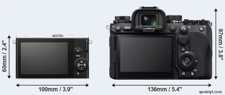 Comparison J4 or A9 III rear