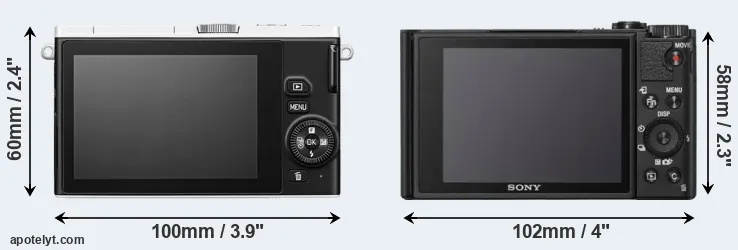 Comparison J4 or WX800 rear