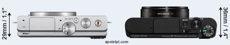 Compare J4 versus WX800 top