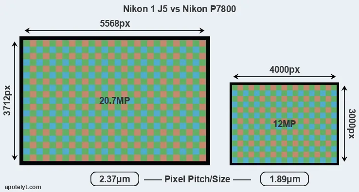 J5 versus P7800 MP