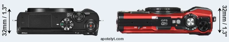 Compare J5 versus TG-5 top
