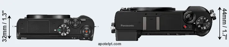 Compare J5 versus GX80 top