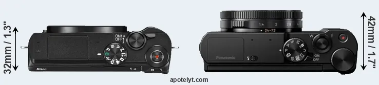 Compare J5 versus LX15 top
