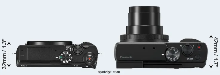 Compare J5 versus TZ95 top