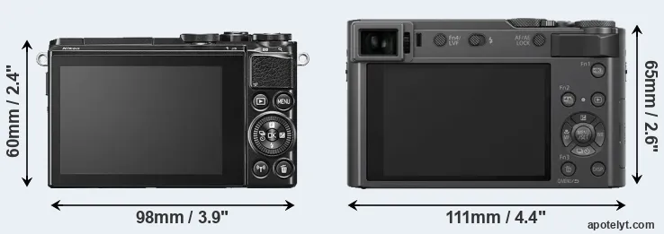 Comparison J5 or ZS200 rear