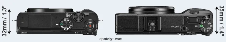 Compare J5 versus GR II top