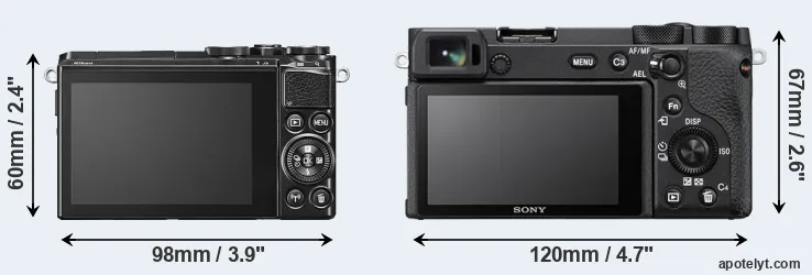 Comparison J5 or A6600 rear