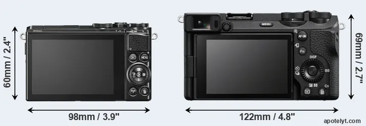 Comparison J5 or A6700 rear