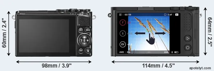 Comparison J5 or M1 rear