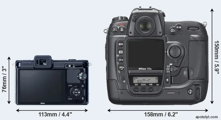 Comparison V1 or D2Xs rear