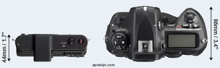 Compare V1 versus D2Xs top