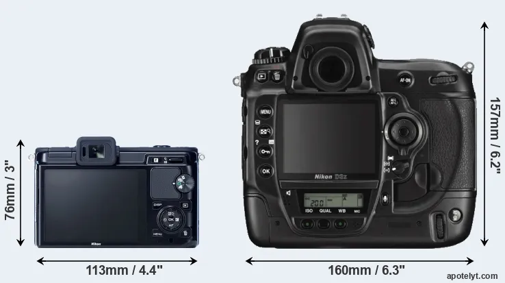 Comparison V1 or D3X rear