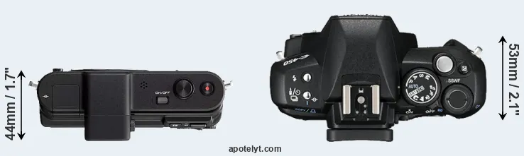 Compare V1 versus E-450 top