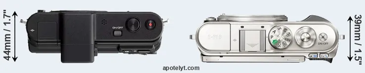 Compare V1 versus E-PL9 top