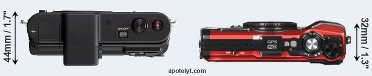 Compare V1 versus TG-5 top