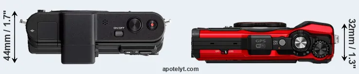 Compare V1 versus TG-6 top