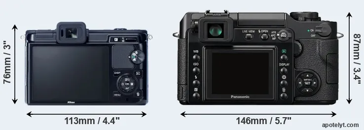 Comparison V1 or L1 rear