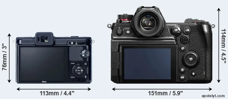 Comparison V1 or S1H rear