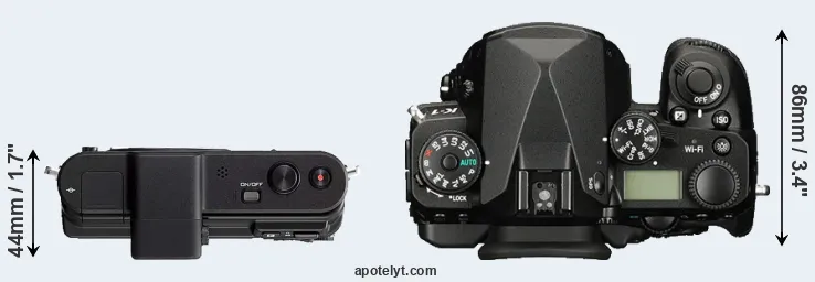 Compare V1 versus K-1 top