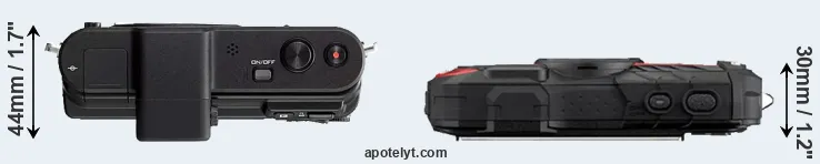 Compare V1 versus WG-60 top
