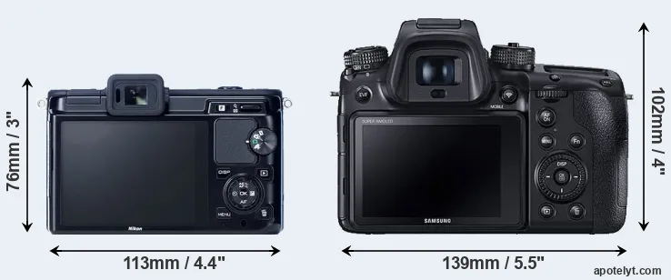 Comparison V1 or NX1 rear