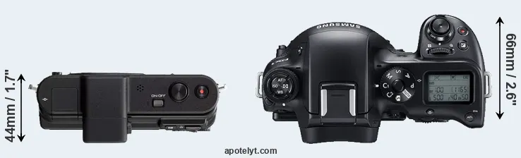 Compare V1 versus NX1 top