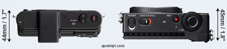 Compare V1 versus fp L top