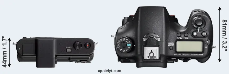 Compare V1 versus A77 II top