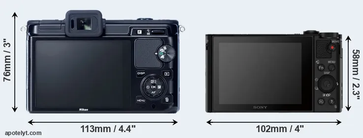 Comparison V1 or HX80 rear