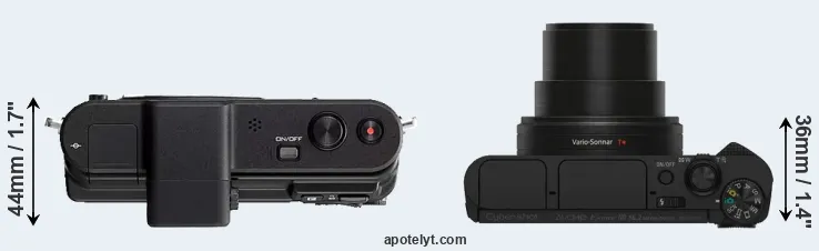 Compare V1 versus HX80 top