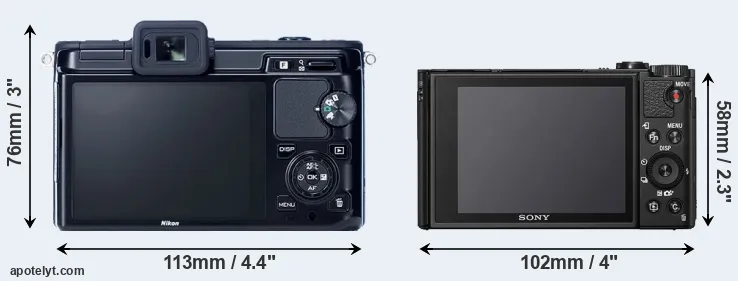 Comparison V1 or HX99 rear