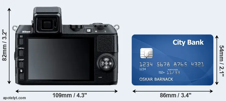 V2 and credit card rear side